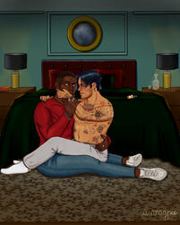 Full scene, characters belong to author AE Cosby (https://anissacosby.com/)